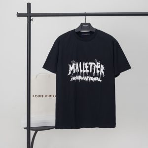 Luxury Louis Vuitton Cotton Short-Sleeved T-Shirt For Spring