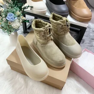 Luxury Designer Ugg Lace Snow Boots