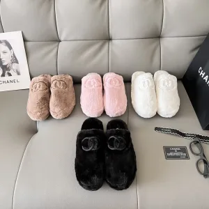 Luxury Super Clone Chanel Slippers Autumn Winter