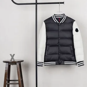 Super Clone Moncler Jacket Red Duck Down Polyester Patch