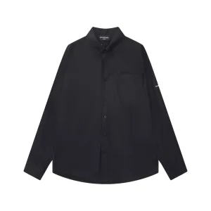Designer Balenciaga Shirt Red Patch