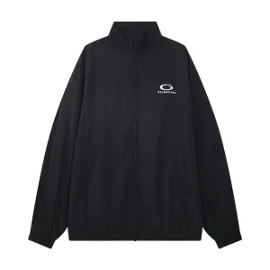 AAA Balenciaga Outerwear Red Nylon Embroidery