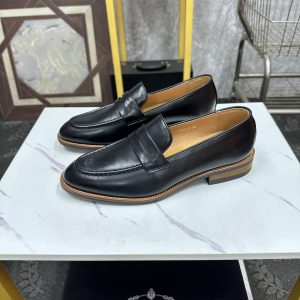 Aaa Luxury Prada Cowhide Leather Shoes