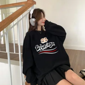 Reps High Quality Balenciaga Sweatshirt Red Cotton Fleece Winter