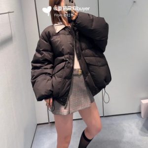 High Quality Miu Miu Leather Coats