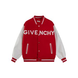 Luxury Givenchy Leather Baseball Uniform