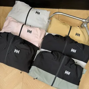 High Quality Reps Helly Hansen Jacket Yellow Exquisite Workmanship Easy To Match Street Style Autumn Winter And
