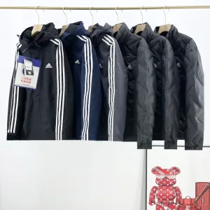 Reps Luxury Adidas Windbreaker Blue Down Winter
