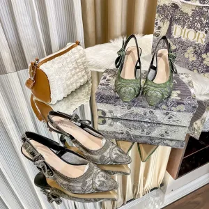 Designer Reps Dior Sandals Red