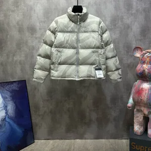 Super Clone The North Face Coat Red Duck Down Adjustable Drawstring