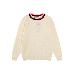 Designer 1:1 Gucci Jacquard Sweater For Fall