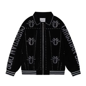 Luxury Dior Gold Jacket For Fall