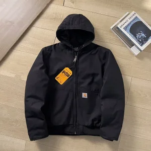 High Quality AAA Carhartt Outerwear Red Cotton Down Lace Street Style