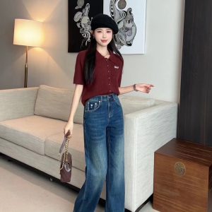 Luxury Designer Dior Denim Pants