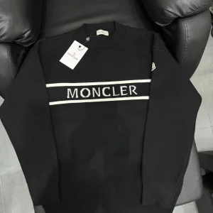 Luxury AAA Moncler Sweater Red Wool Jacquard