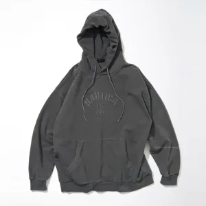 Designer High Quality Nautica Hoodie Red Cotton Sophistication Embroidery Patch