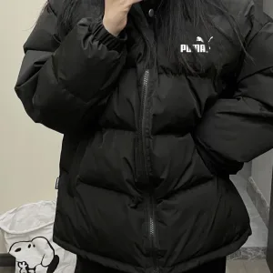 High Quality AAA Puma Cotton-Padded Coat Black Cotton Down High Cost Performance Easy To Match Winter