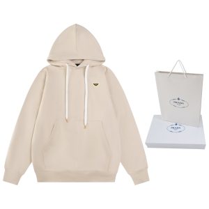 Luxury Designer Prada Cotton Hoodie