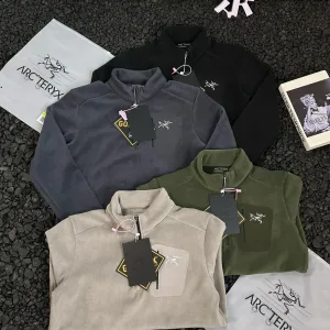 Reps High Quality Archaeopteryx Hoodie Red Fleece Autumn Winter And