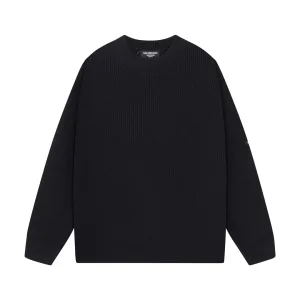 Reps High Quality Balenciaga Sweater Red Wool Blend Knitted Fabric Piqu