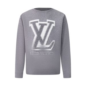Luxury High Quality Louis Vuitton Jacquard Long-Sleeved Shirt