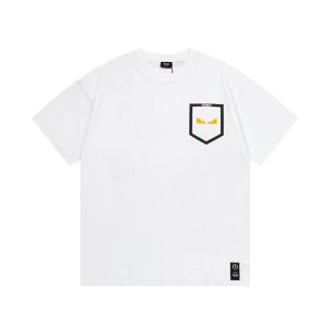 High Quality Luxury Fendi Short-Sleeved T-Shirt For Spring