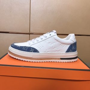 Luxury Louis Vuitton Cowhide Casual Shoes