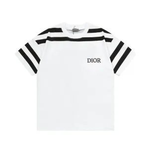 High Quality AAA Dior Short-Sleeved T-Shirt Red Spring Summer