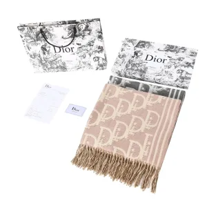 High Quality Dior Shawl Red Cashmere