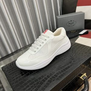 High Quality Luxury Prada Calfskin Casual Shoes