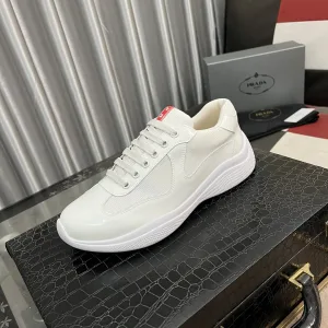 High Quality Luxury Prada Calfskin Casual Shoes