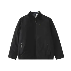 Reps Designer Ralph Lauren Outerwear Red Cotton Pure Thick Thin Corduroy