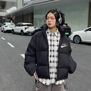 Reps AAA Nike Cotton-Padded Coat Black Cotton Down Winter