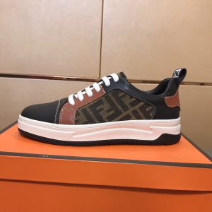 Aaa Fendi Cowhide Casual Shoes