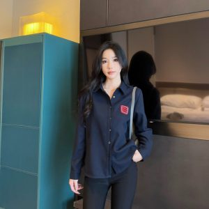 Designer Miu Miu Wool Shirts For Early Spring