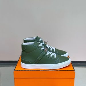 1:1 Designer Hermès Calfskin Sneakers