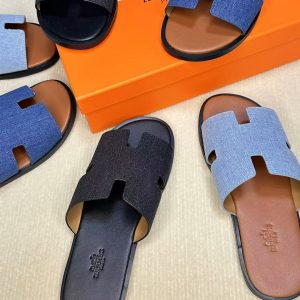 Luxury Aaa Hermès Cowhide Slippers