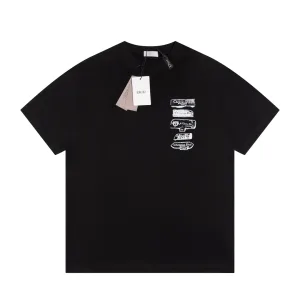 Luxury Dior Short-Sleeved T-Shirt Cotton Pure