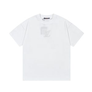 Luxury 1:1 Louis Vuitton Brick Short-Sleeved T-Shirt For Spring