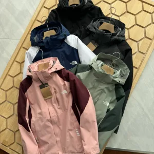 AAA The North Face Jacket Green Down Fleece Spring Winter