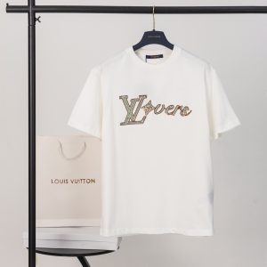 Aaa Louis Vuitton Cotton Short-Sleeved T-Shirt