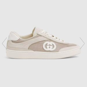 High Quality Designer Gucci Calfskin Sneakers For Spring