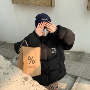 Super Clone AAA Givenchy Cotton-Padded Coat Black Cotton Down Winter