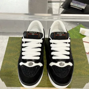 High Quality Gucci Sneakers Red Fleece