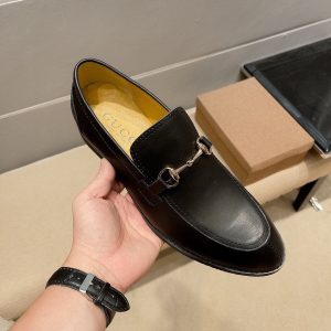 1:1 Gucci Abs Leather Shoes