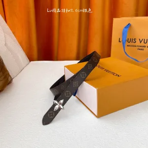Luxury Rei Belt Embossed Leather