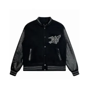 Reps Louis Vuitton Short-Sleeved Shirt Black Wool