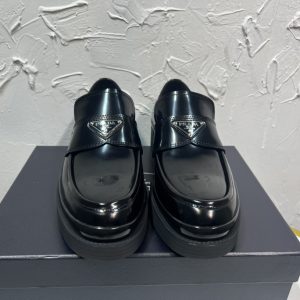 Aaa Prada Cowhide Loafers For Spring