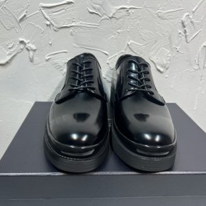 Luxury High Quality Prada Cowhide Loafers For Spring