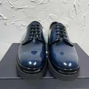 Luxury Prada Loafers Red Cowhide Rubber Outsole Spring